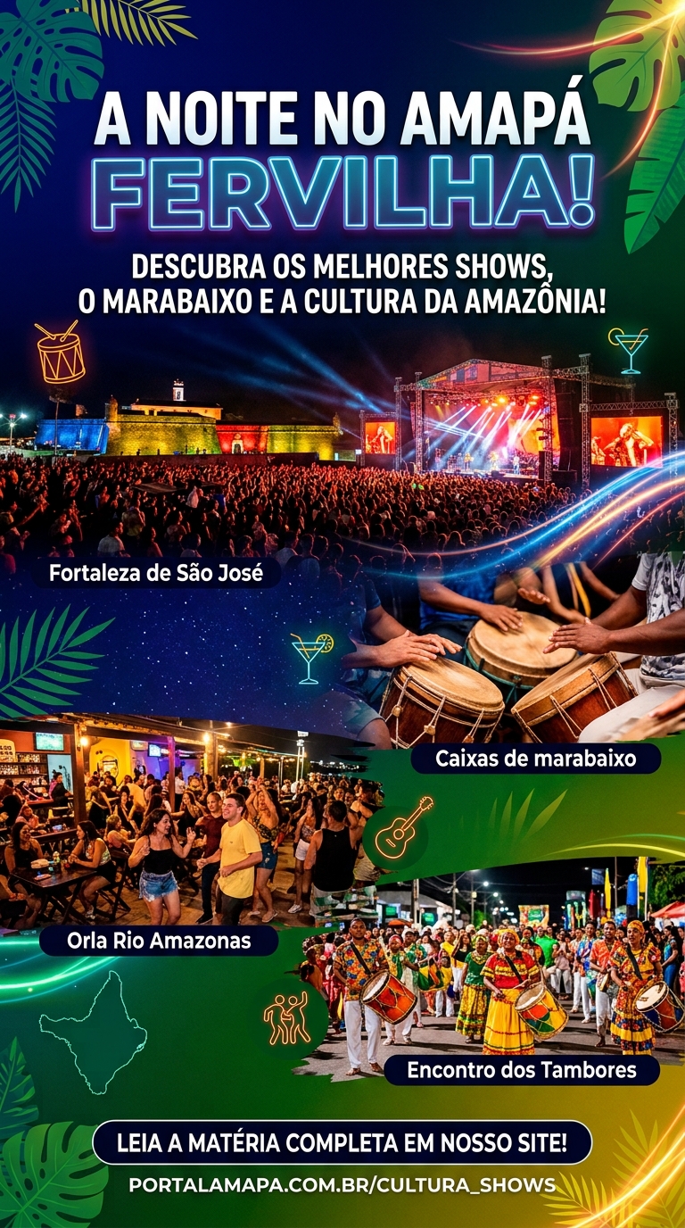 A Pulsão Noturna do Amapá: Onde o Ritmo dos Tambores Encontra a Energia dos Grandes Festivaiss