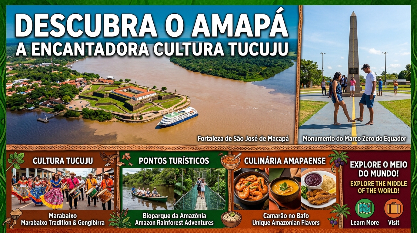 🌴 Descubra o Amapá: A Encantadora Cultura Tucuju no Meio do Mundo
