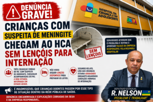 file_00000000e9fc71fb97e48ab1004b830e-300x200 🚨 Crianças com suspeita de meningite chegam ao HCA sem lençóis para internação, denuncia R. Nelson